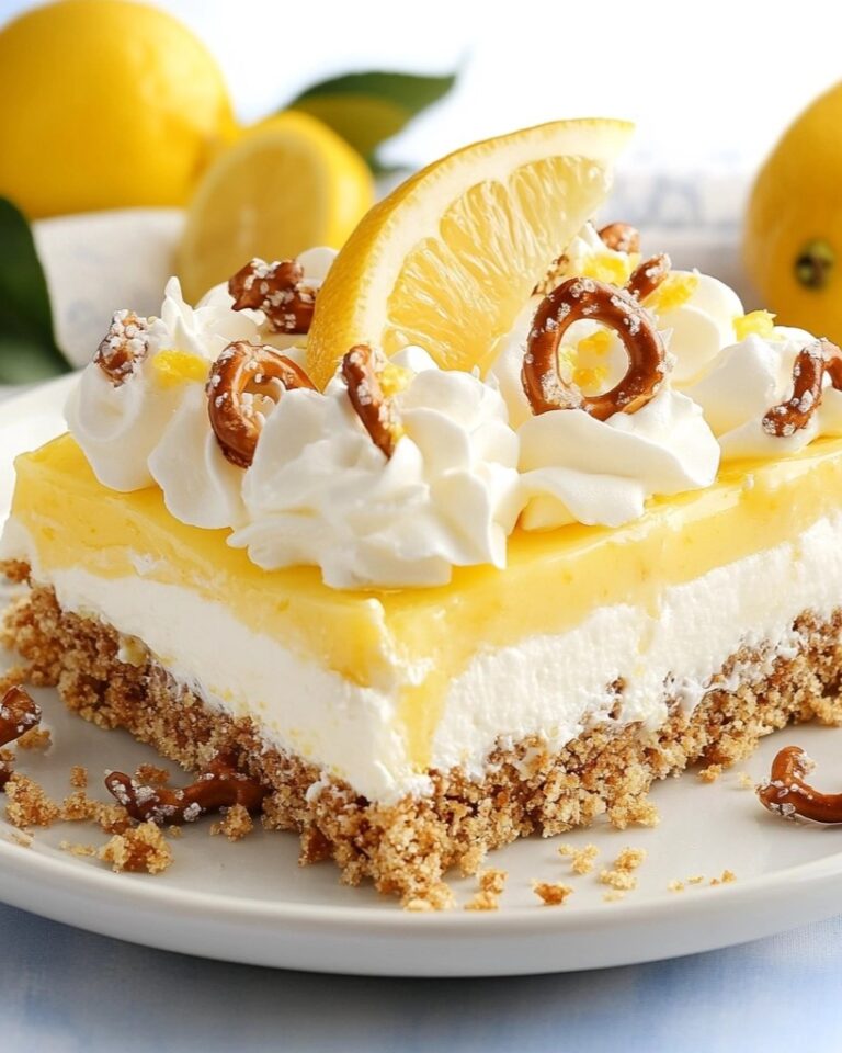 Lemon Pretzel Salad