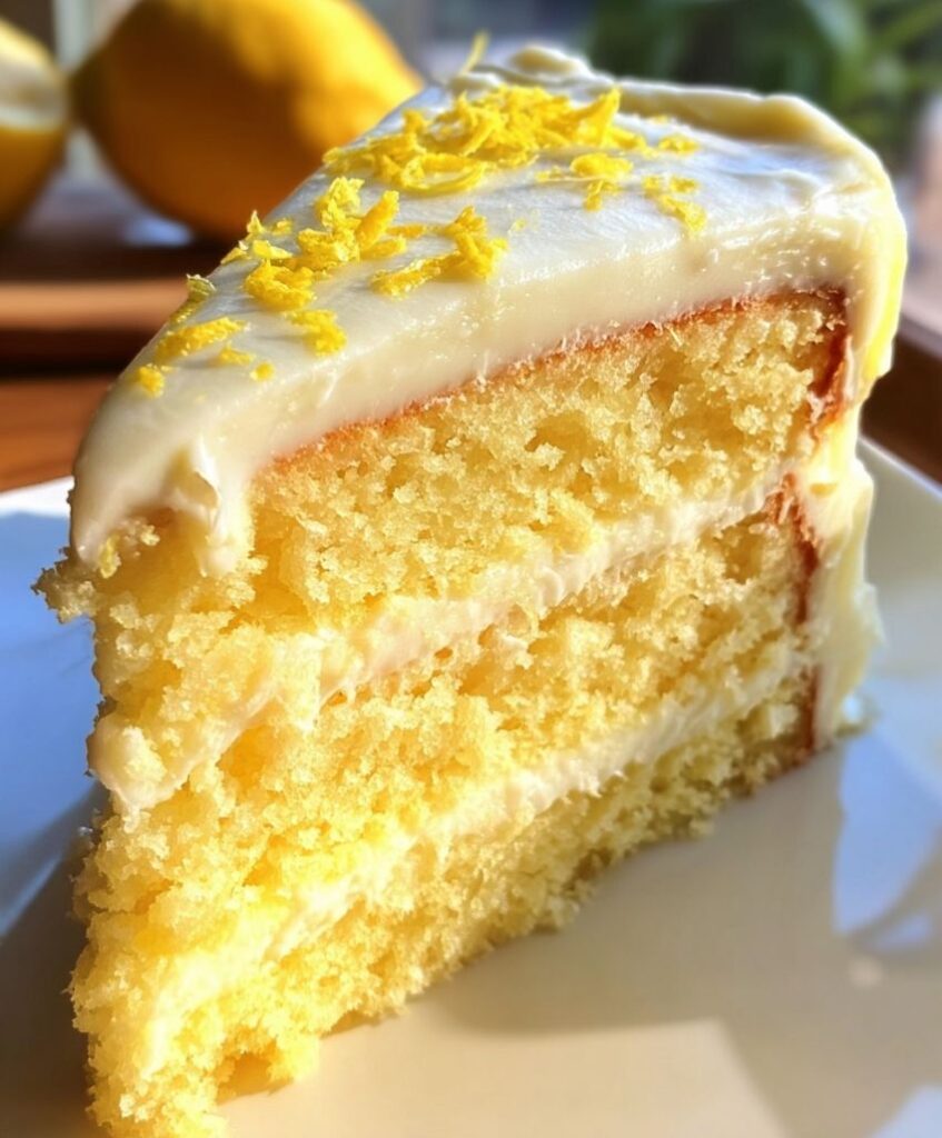 Lemon Velvet Cake