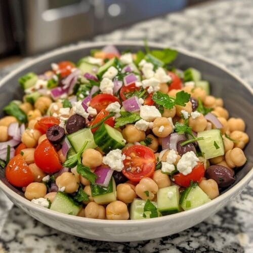 Mediterranean Chickpea Salad