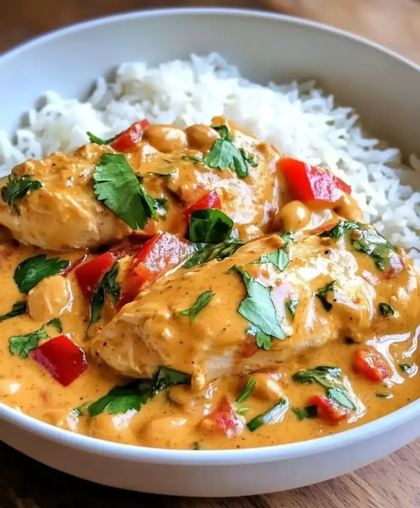 Melt‑In‑Your‑Mouth Slow‑Cooked Peanut Chicken Curry