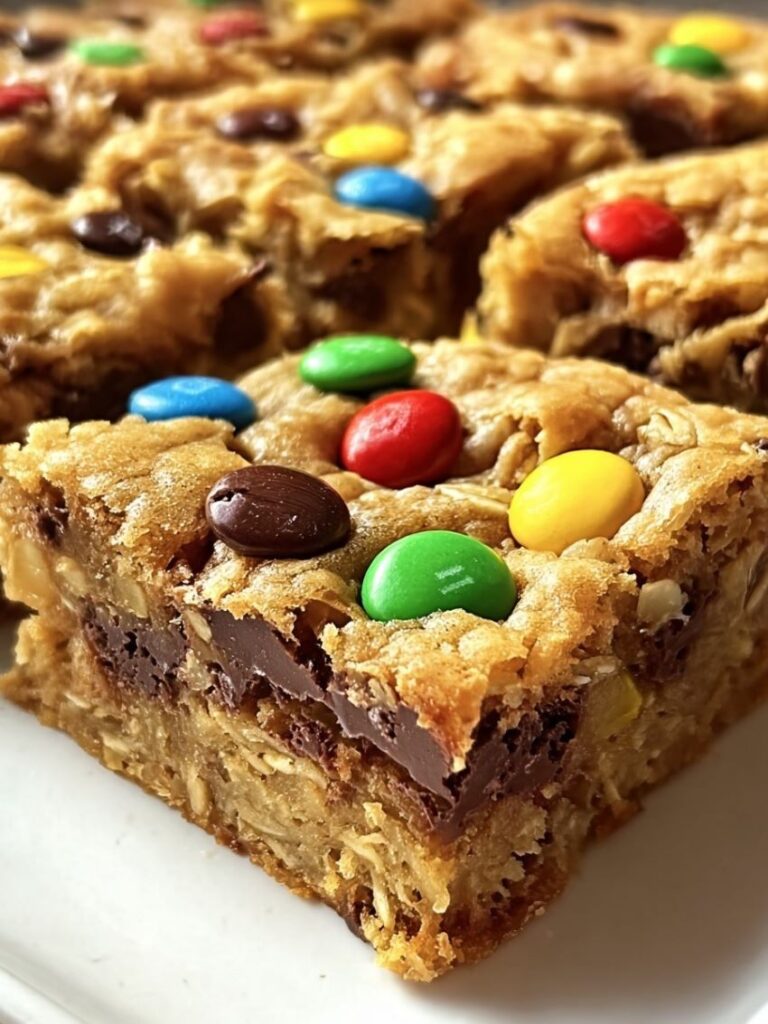 Monster Cookie Bars