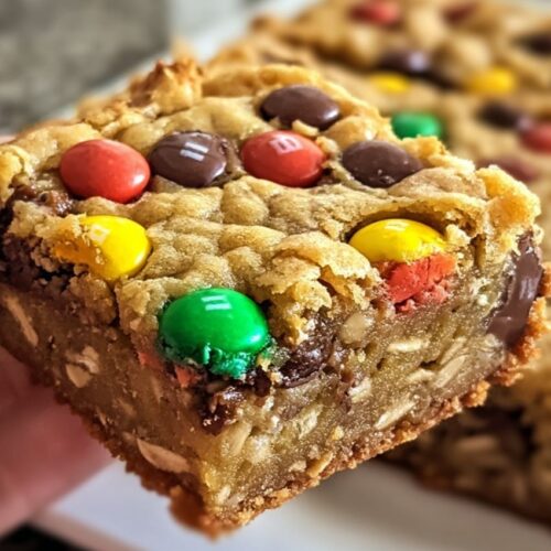 Monster Cookie Bars