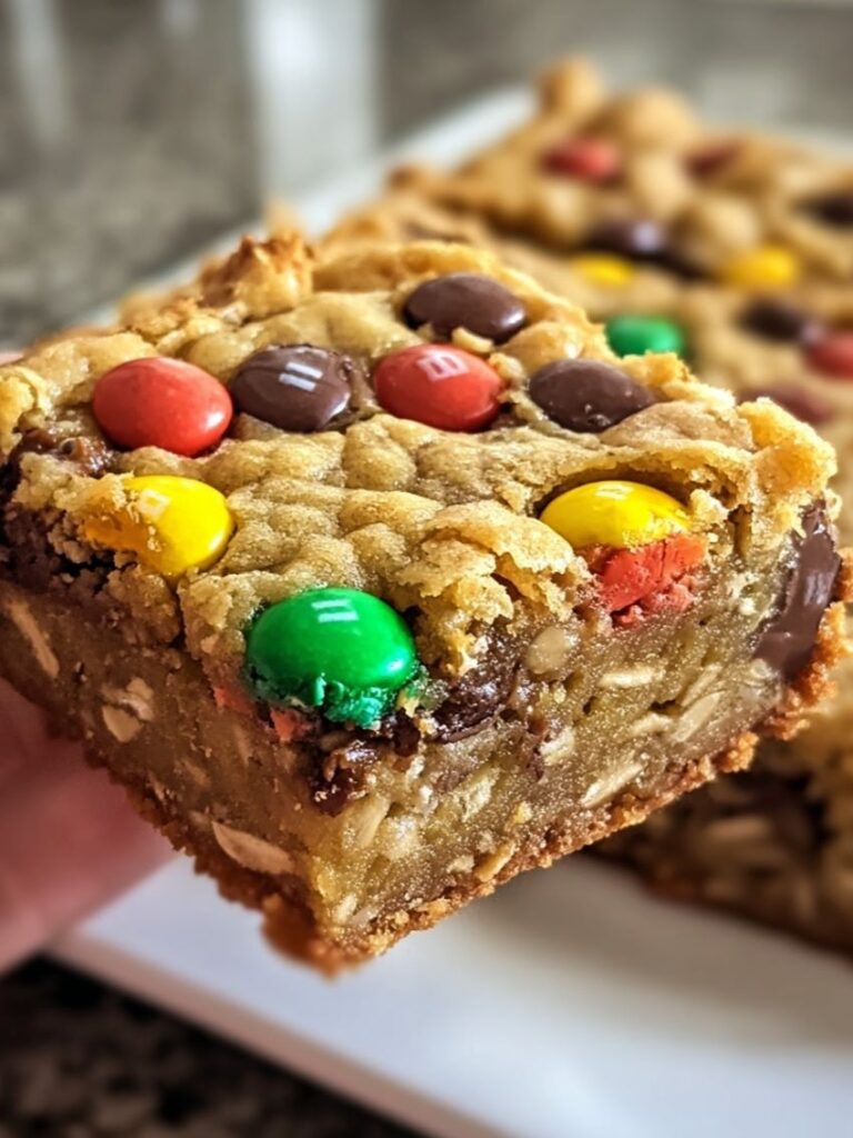 Monster Cookie Bars