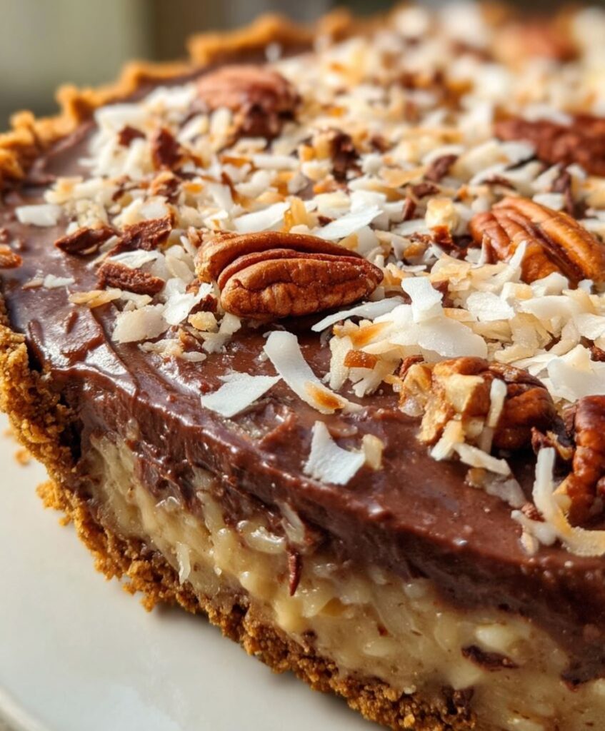 No-Bake German Chocolate Pie