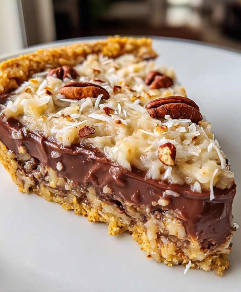 No-Bake German Chocolate Pie