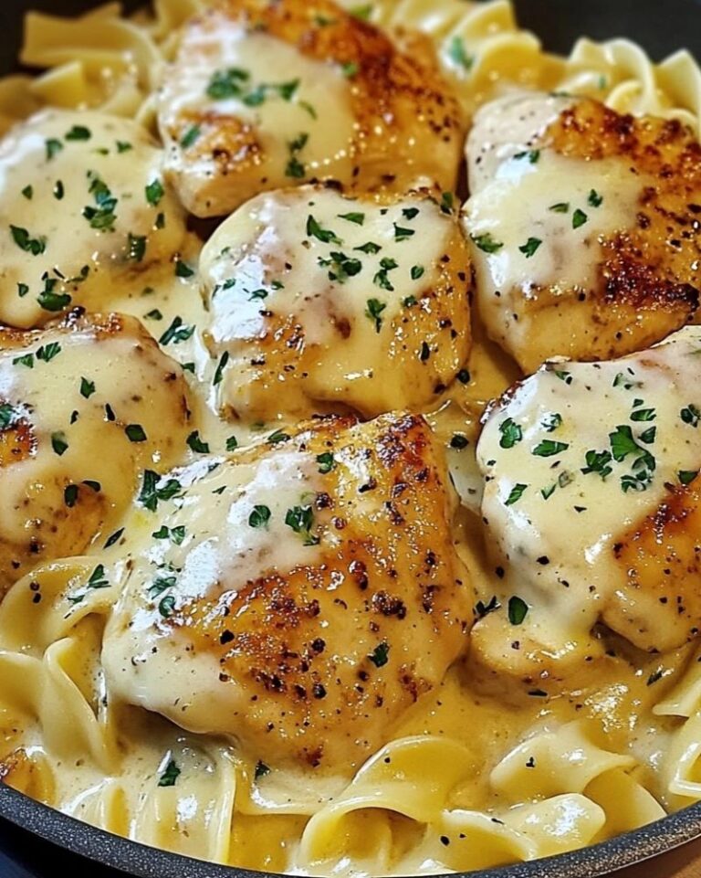 One-Pan Chicken with Buttered Noodles