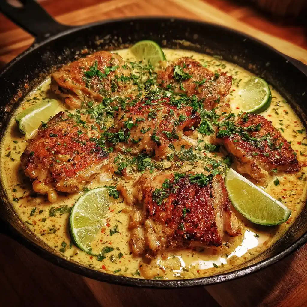 One Pan Coconut Lime Chicken