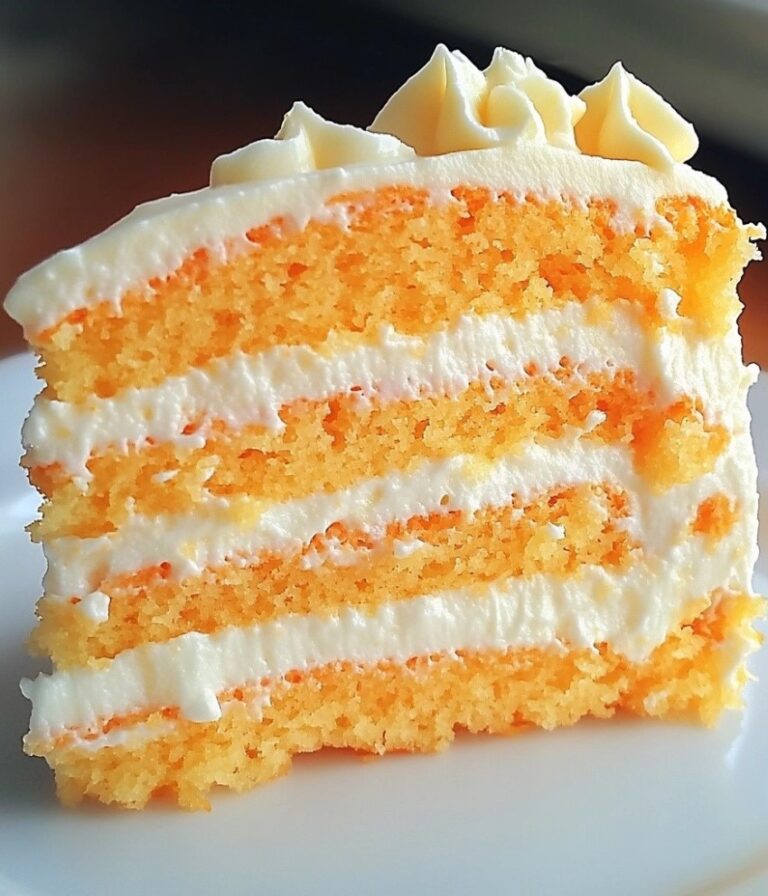 Orange Creamsicle Cake