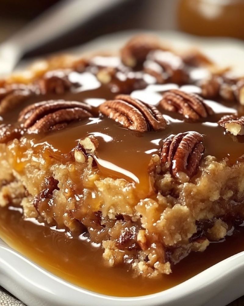 Pecan Pie Dump Cake