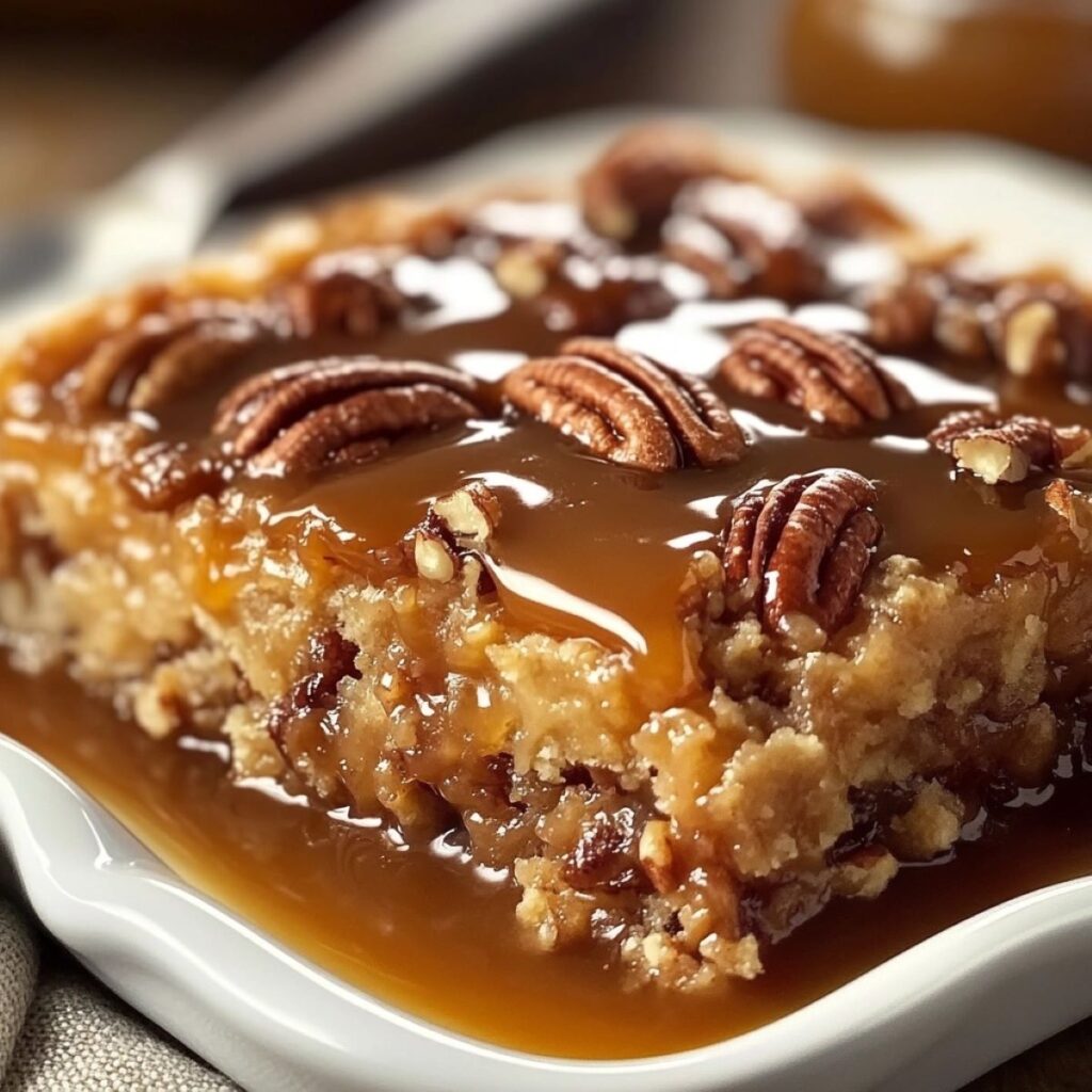 Pecan Pie Dump Cake