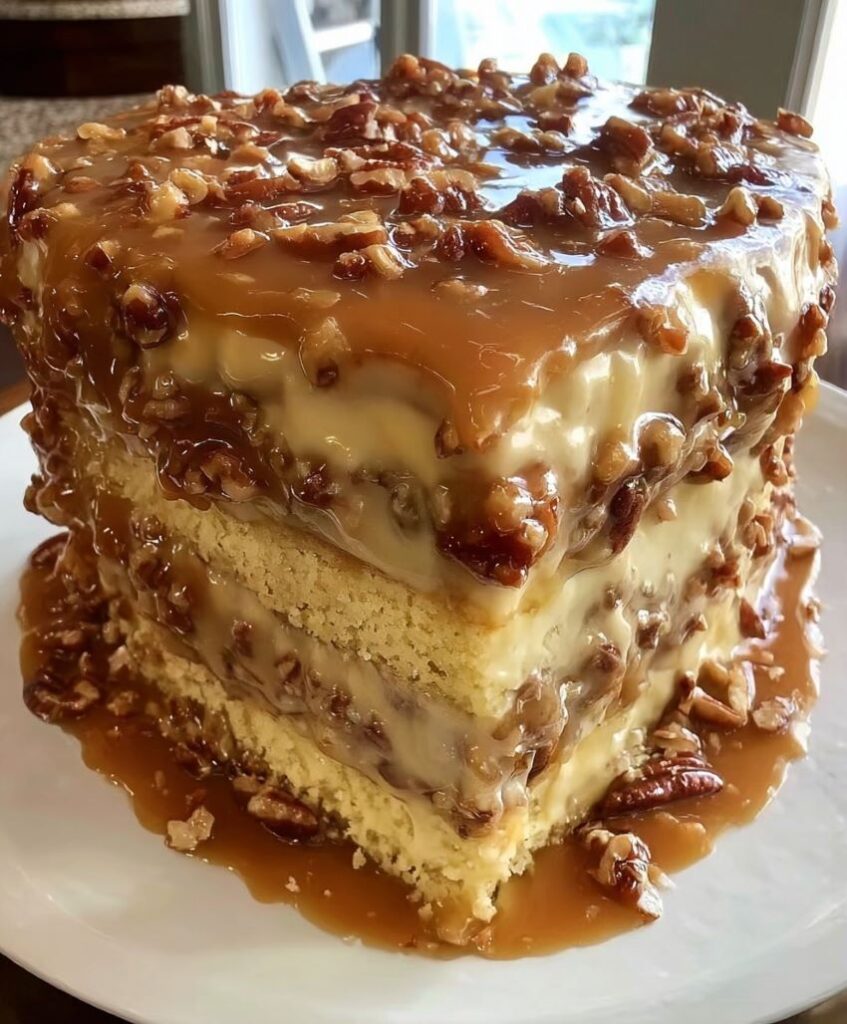Pecan Praline Cake