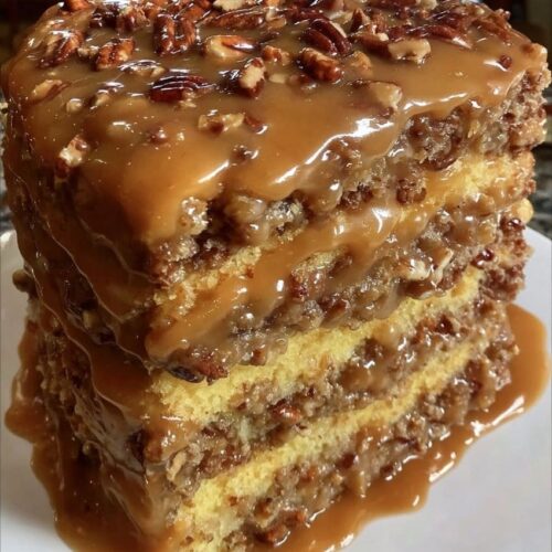 Pecan Praline Cake