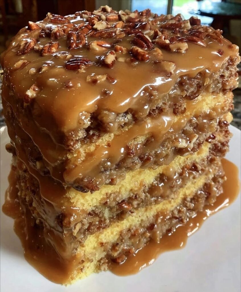 Pecan Praline Cake