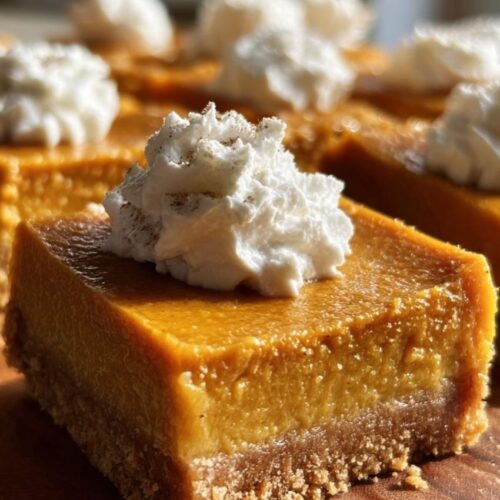Pumpkin Pie Bars