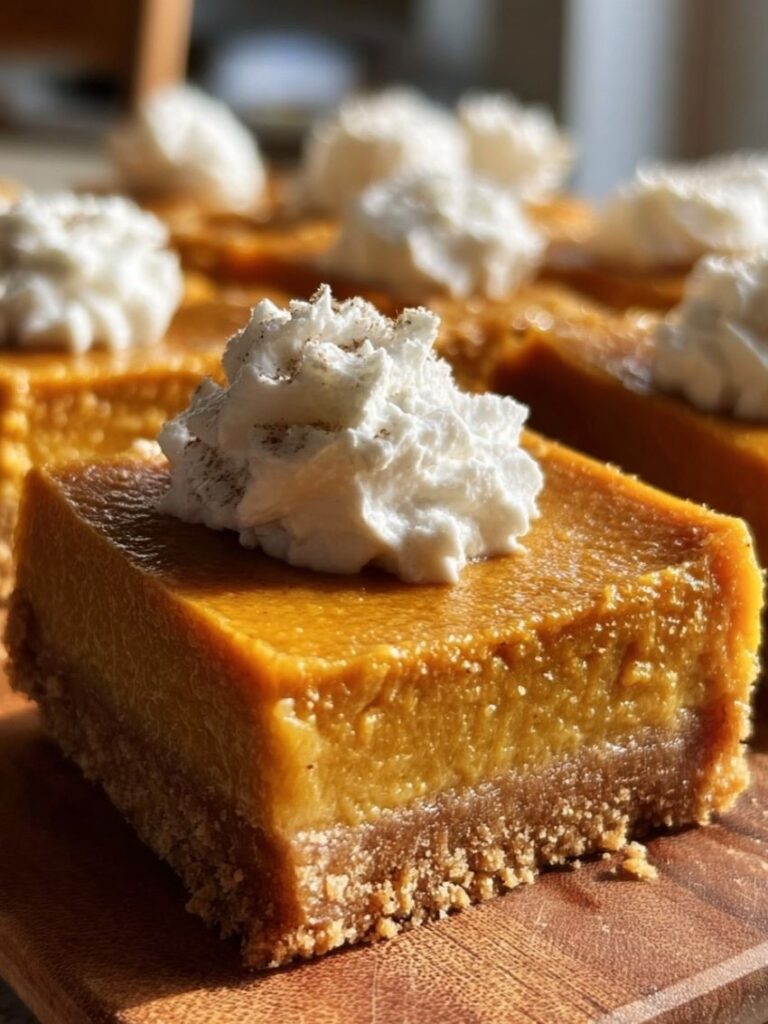 Pumpkin Pie Bars