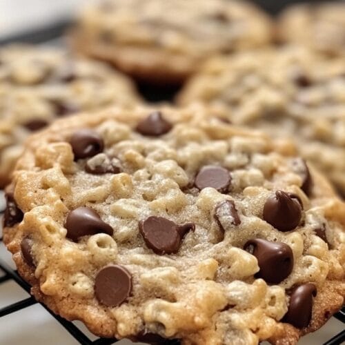 Rice Krispie Chocolate Chip Cookies