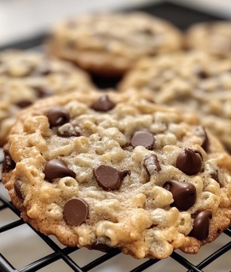 Rice Krispie Chocolate Chip Cookies