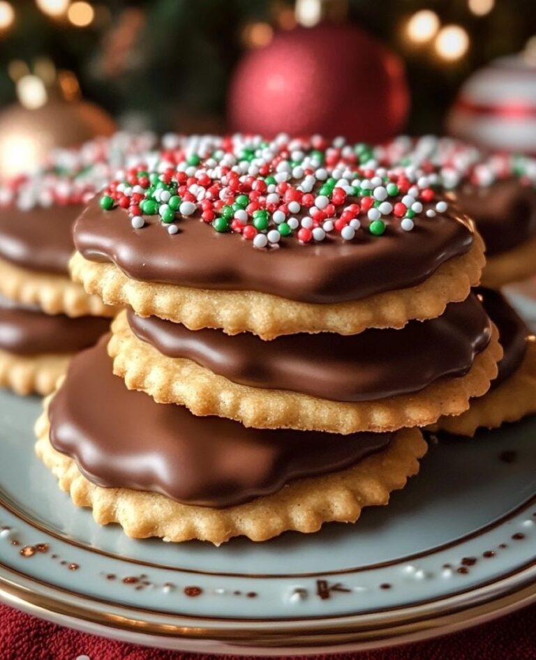 Ritz Cracker Christmas Cookies