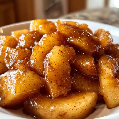 Slow Cooker Cracker Barrel Fried Apples