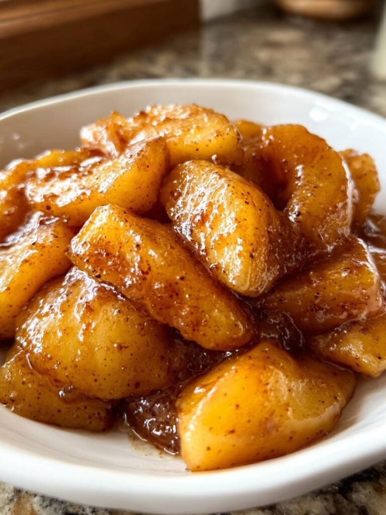 Slow Cooker Cracker Barrel Fried Apples