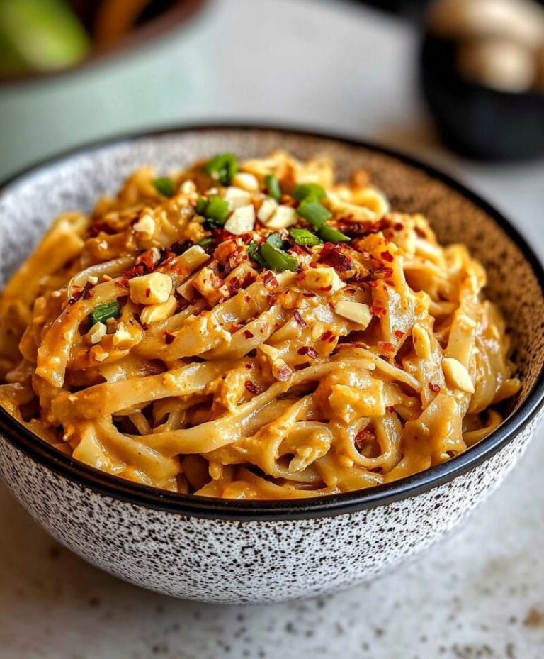 Spicy Peanut Butter Noodles