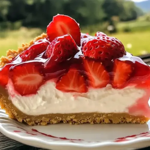 Strawberry Cream Cheese Chill Pie
