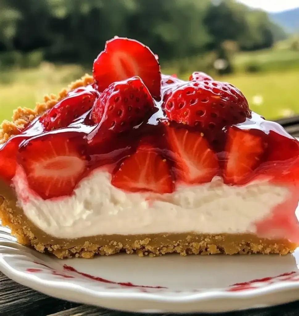 Strawberry Cream Cheese Chill Pie