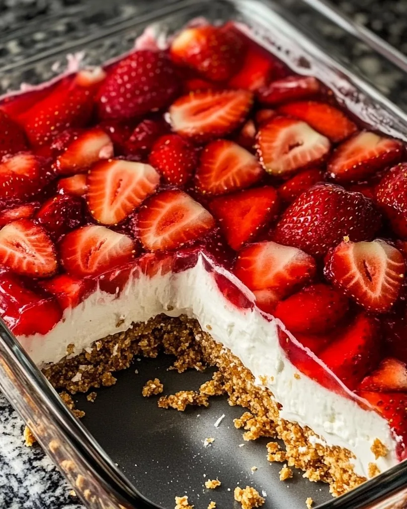 Strawberry Pretzel Salad