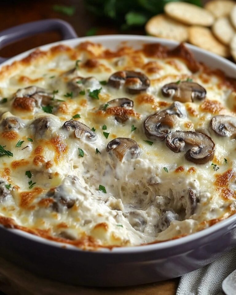 Stuffed Mushroom Dip