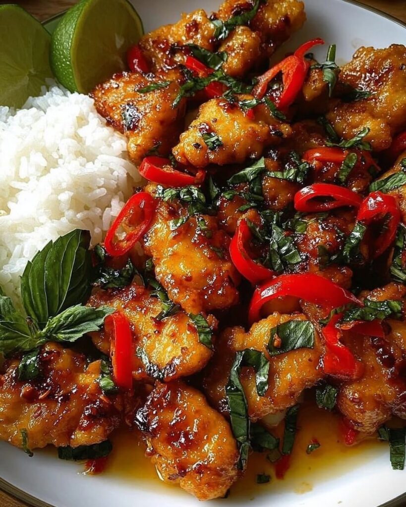 Sweet and Spicy Thai Chicken post