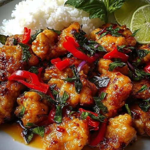 Sweet and Spicy Thai Chicken tasty