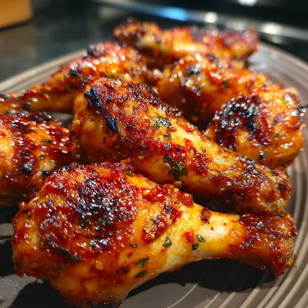Thai Baked Chicken Drumsticks featured