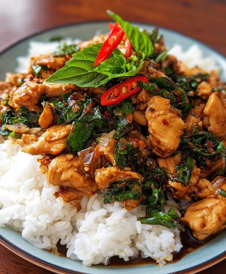 Thai Basil Chicken – Just in 20 Minutes