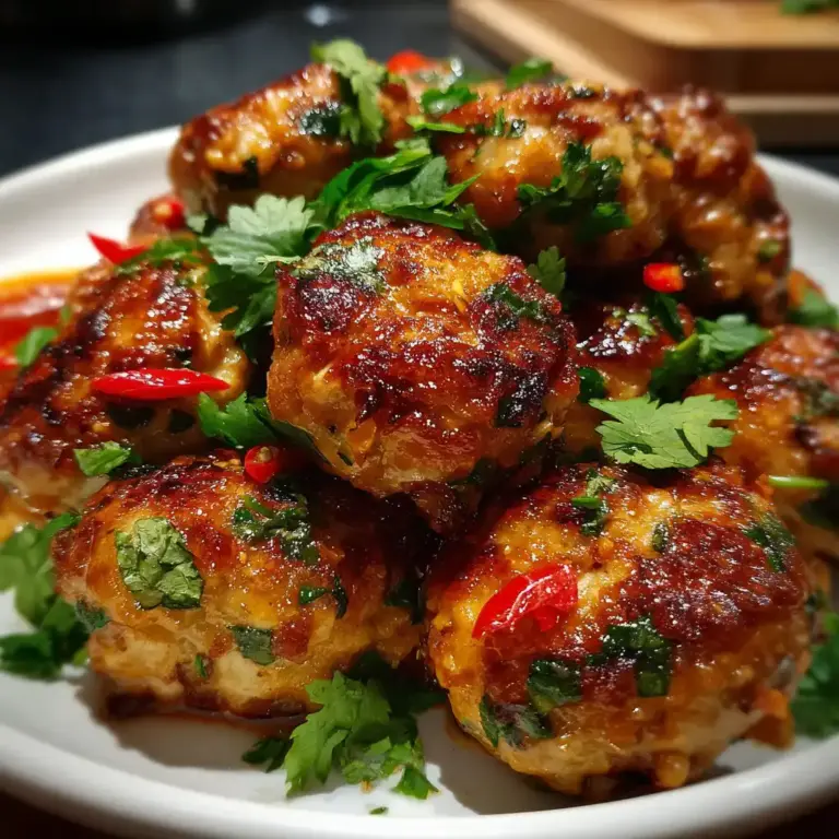 Thai Chicken Balls
