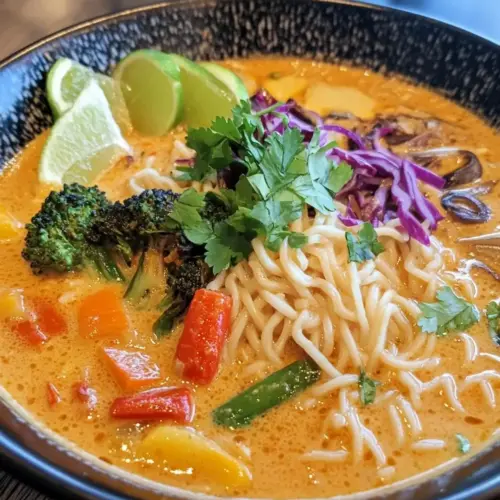 Thai Coconut Curry Ramen