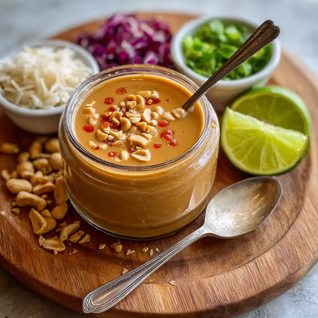 Thai Peanut Dressing featured