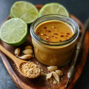 Thai Peanut Dressing tasty