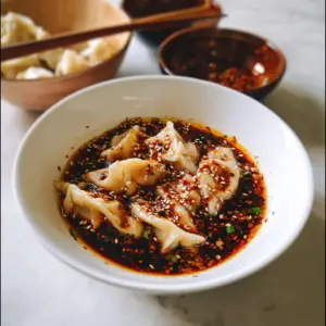 The Perfect Dumpling Sauce Card