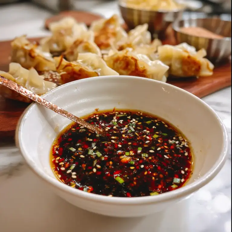 The Perfect Dumpling Sauce featured