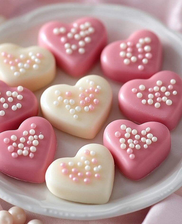 Valentine's Cream Cheese Butter Mints